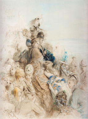 Gustave Doré, Le Grand Derby, 1870